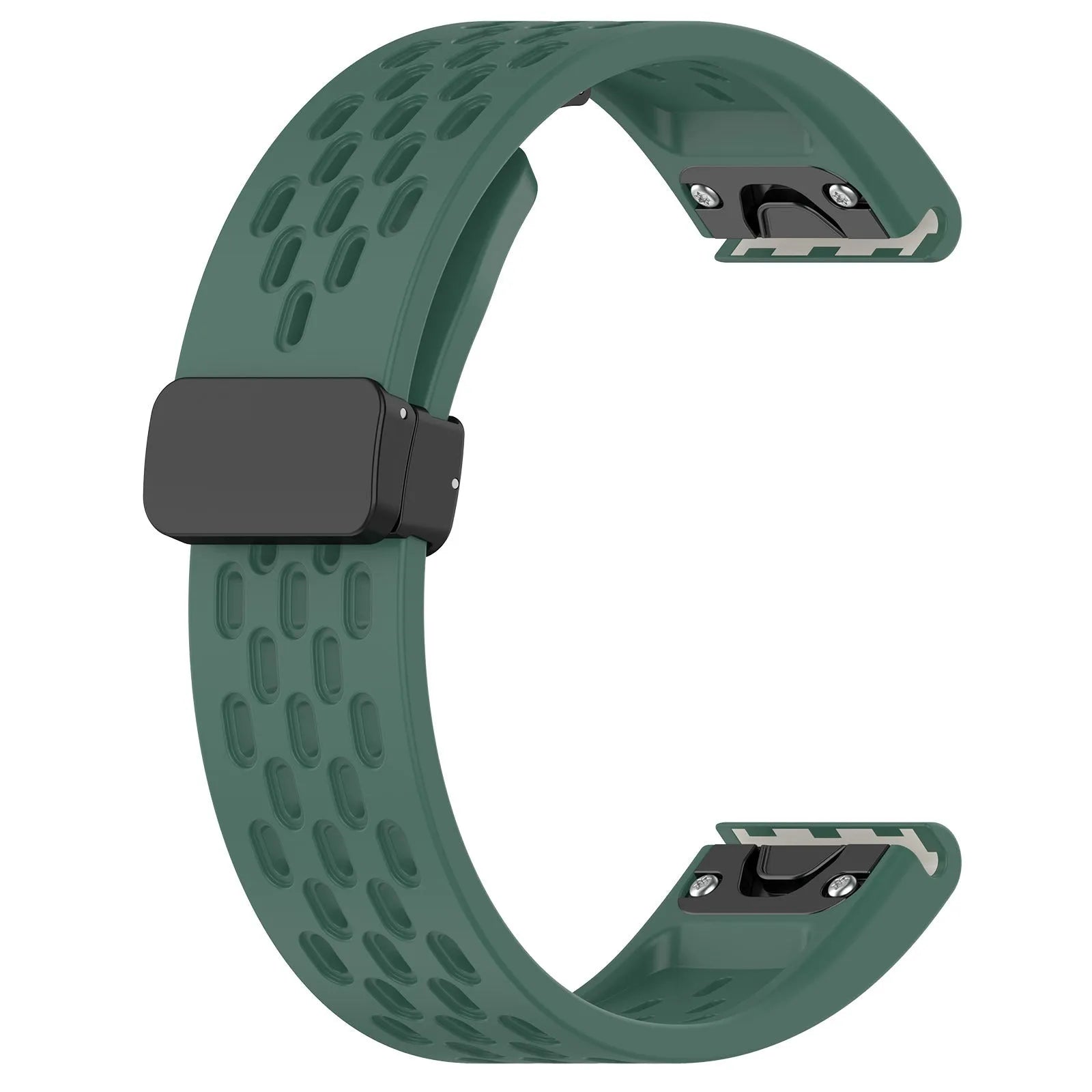 Jiaming Fenix quick release watch strap in multiple colours showing 20mm, 22mm, and 26mm width options.