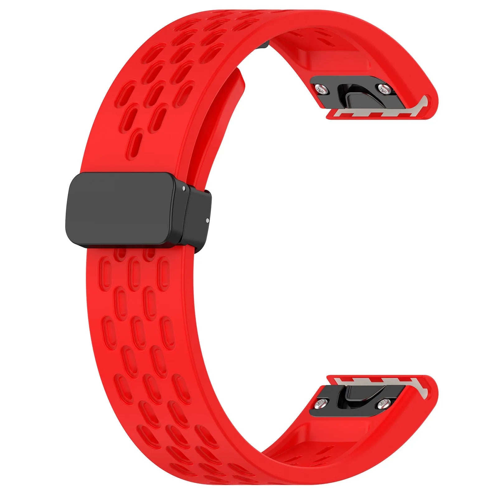 Jiaming Fenix quick release watch strap in multiple colours showing 20mm, 22mm, and 26mm width options.