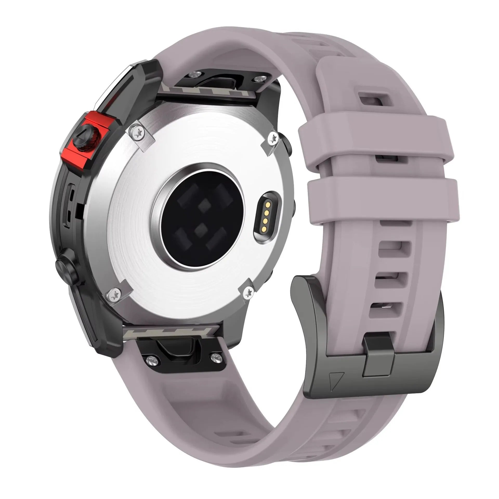 Garmin Fenix 7 compatible silicone quick release sports watch strap in multiple colour options