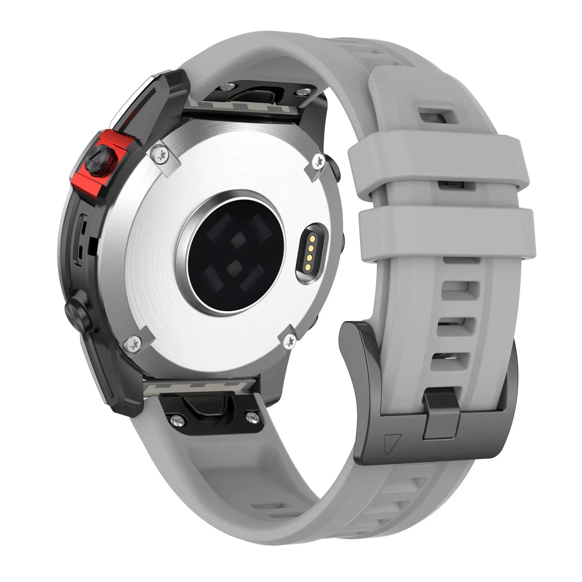 Garmin Fenix 7 compatible silicone quick release sports watch strap in multiple colour options