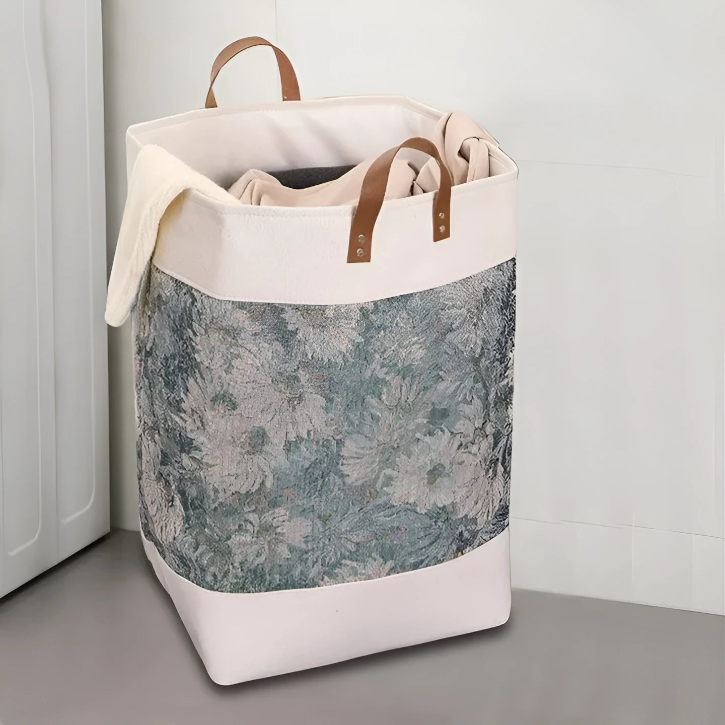 35x35x55cm fabric storage bag in colourful bear design with simple modern style for home organisation