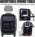 Black Oxford cloth car seat back buggy bag showing 42x30 cm hanging storage organiser