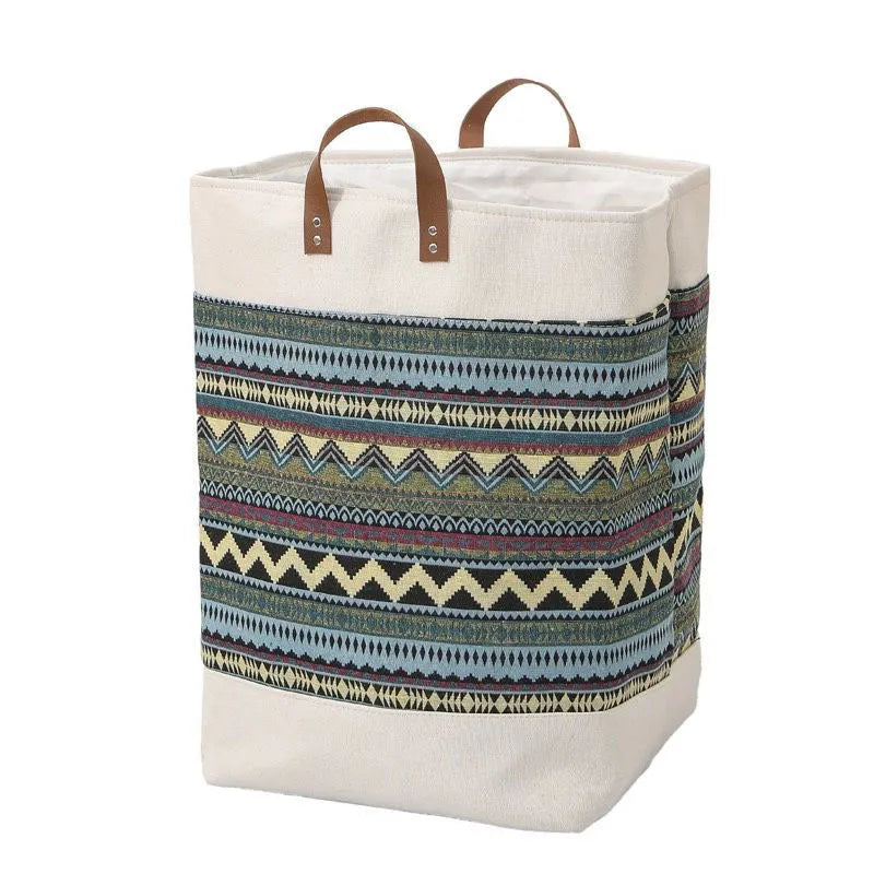35x35x55cm fabric storage bag in colourful bear design with simple modern style for home organisation