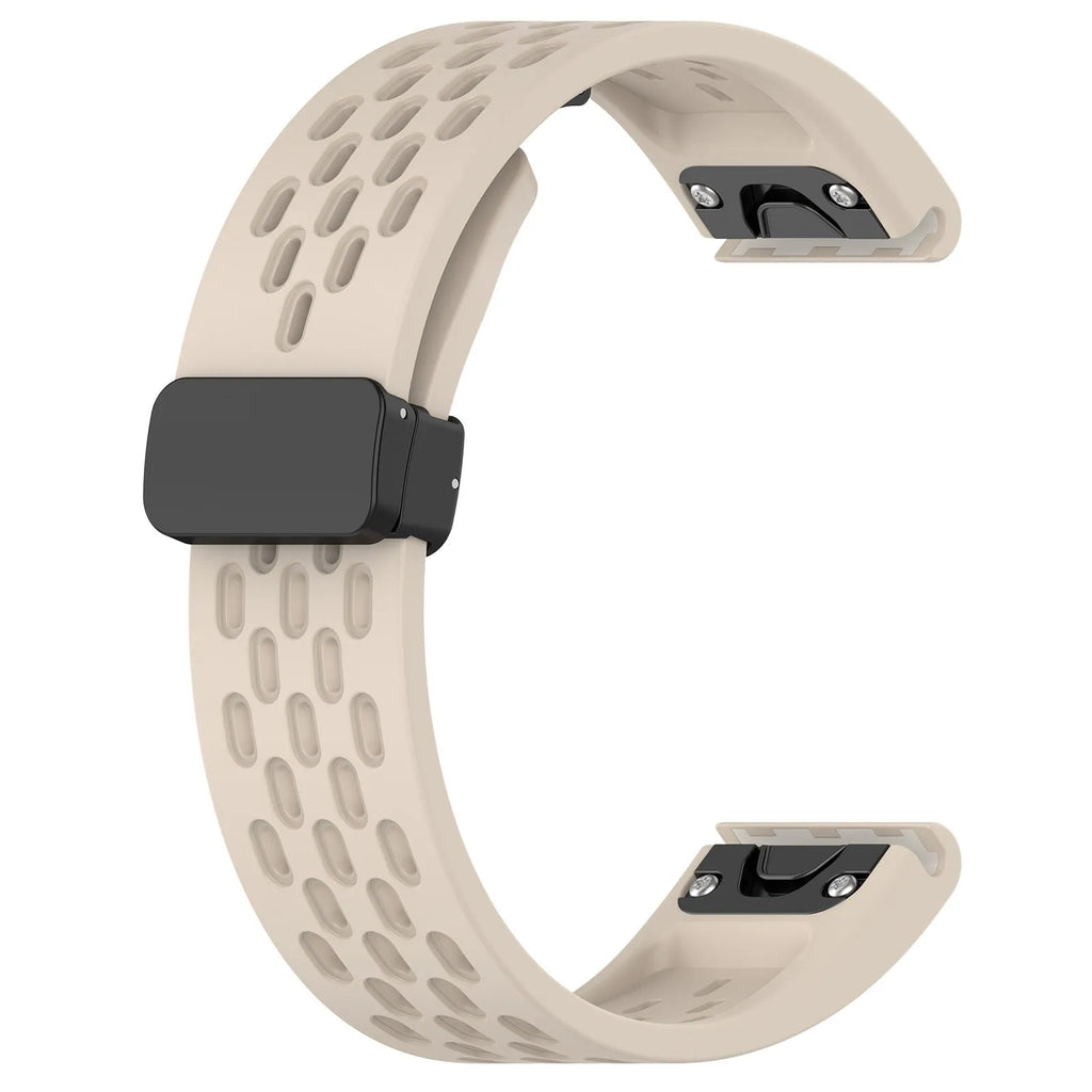 Jiaming Fenix quick release watch strap in multiple colours showing 20mm, 22mm, and 26mm width options.
