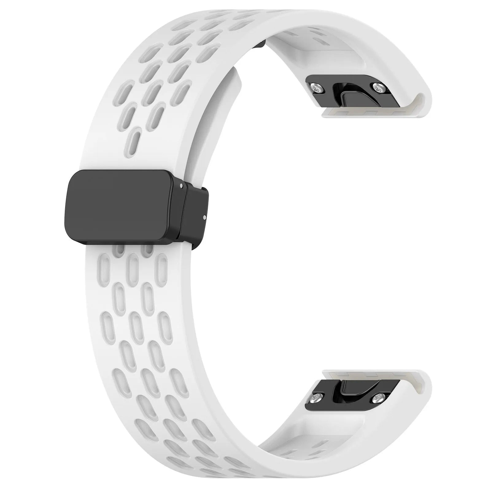 Jiaming Fenix quick release watch strap in multiple colours showing 20mm, 22mm, and 26mm width options.