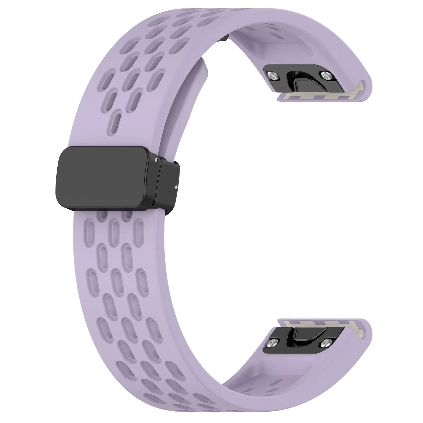 Jiaming Fenix quick release watch strap in multiple colours showing 20mm, 22mm, and 26mm width options.