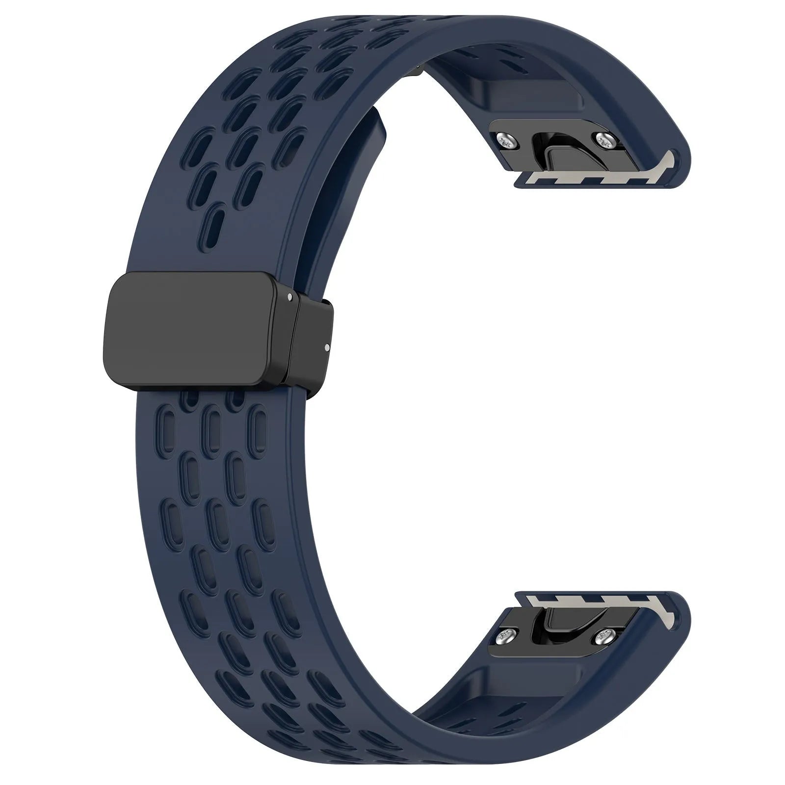 Jiaming Fenix quick release watch strap in multiple colours showing 20mm, 22mm, and 26mm width options.
