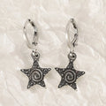 Women's alloy earrings in cross, heart and animal designs with multiple colour options