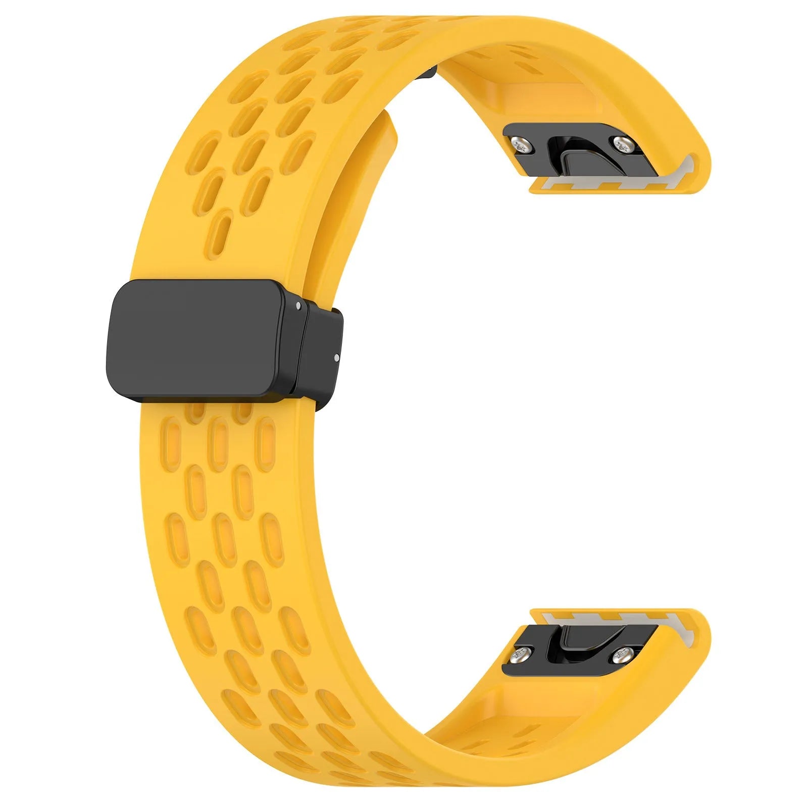 Jiaming Fenix quick release watch strap in multiple colours showing 20mm, 22mm, and 26mm width options.
