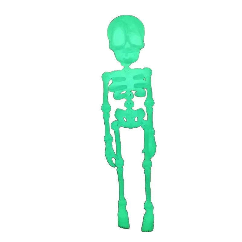 3D printed Halloween skull refrigerator magnet in modern art style