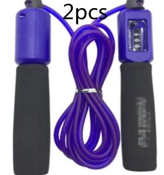 3 metre fitness skipping rope with foam handles in various colour options