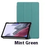 LenovoTab P12 plastic protective case in a decorative pattern, folded to show the integrated magnetic stand.