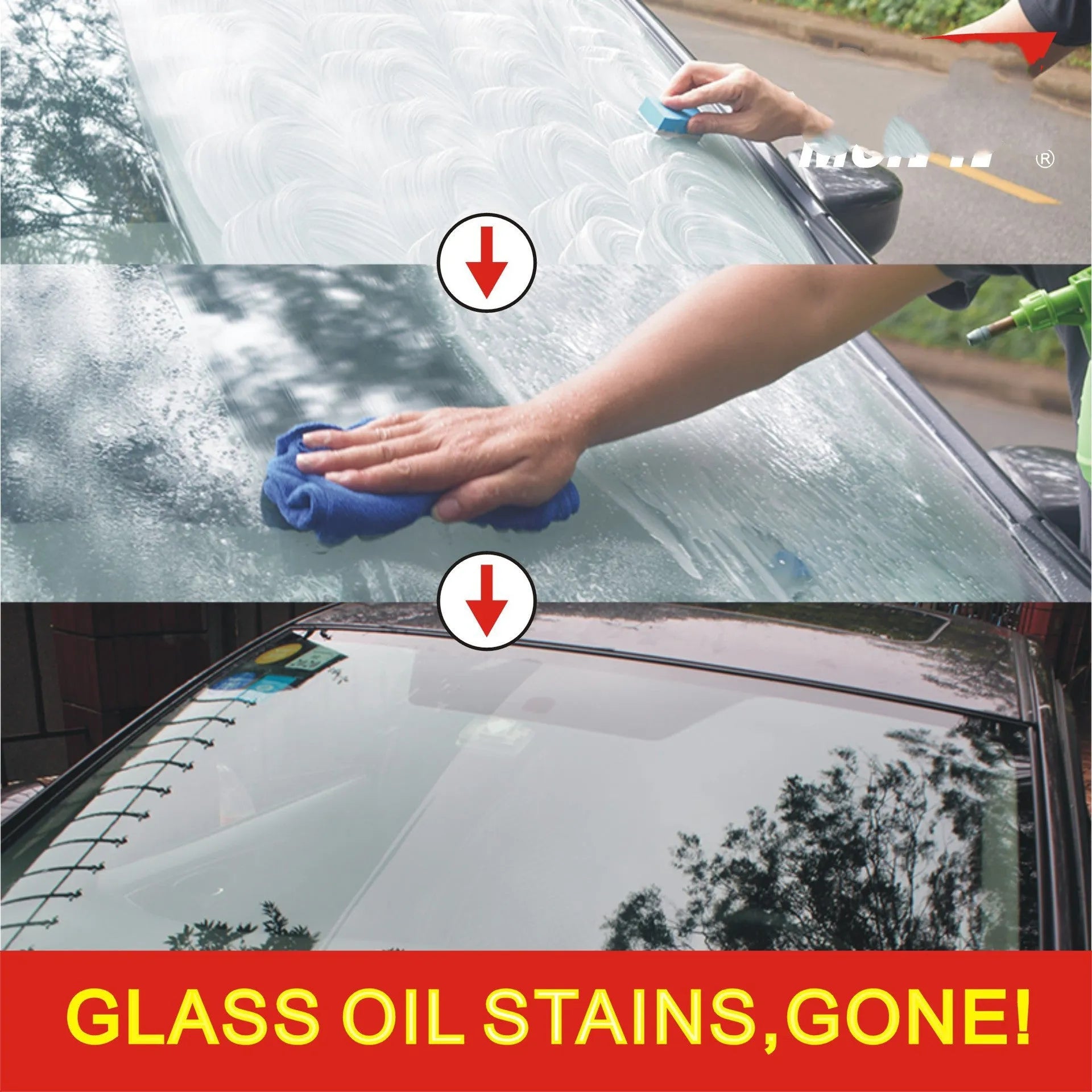 Glass rainproof agent in 15ml English version bag for automotive windows