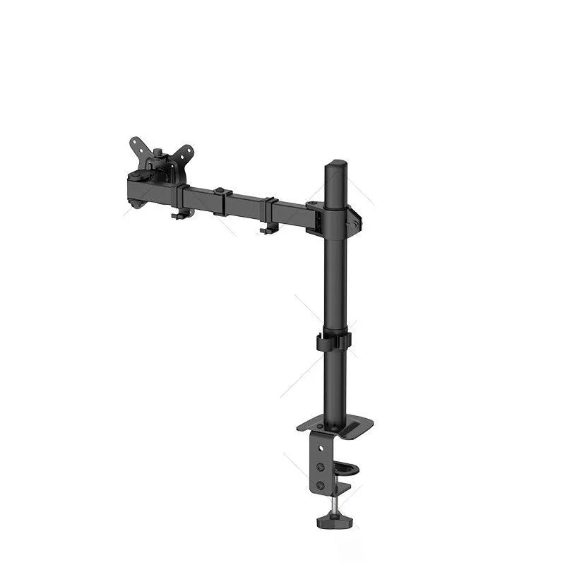 Computer lifting rotating display bracket for 13-32 inch monitors with SPCC steel construction