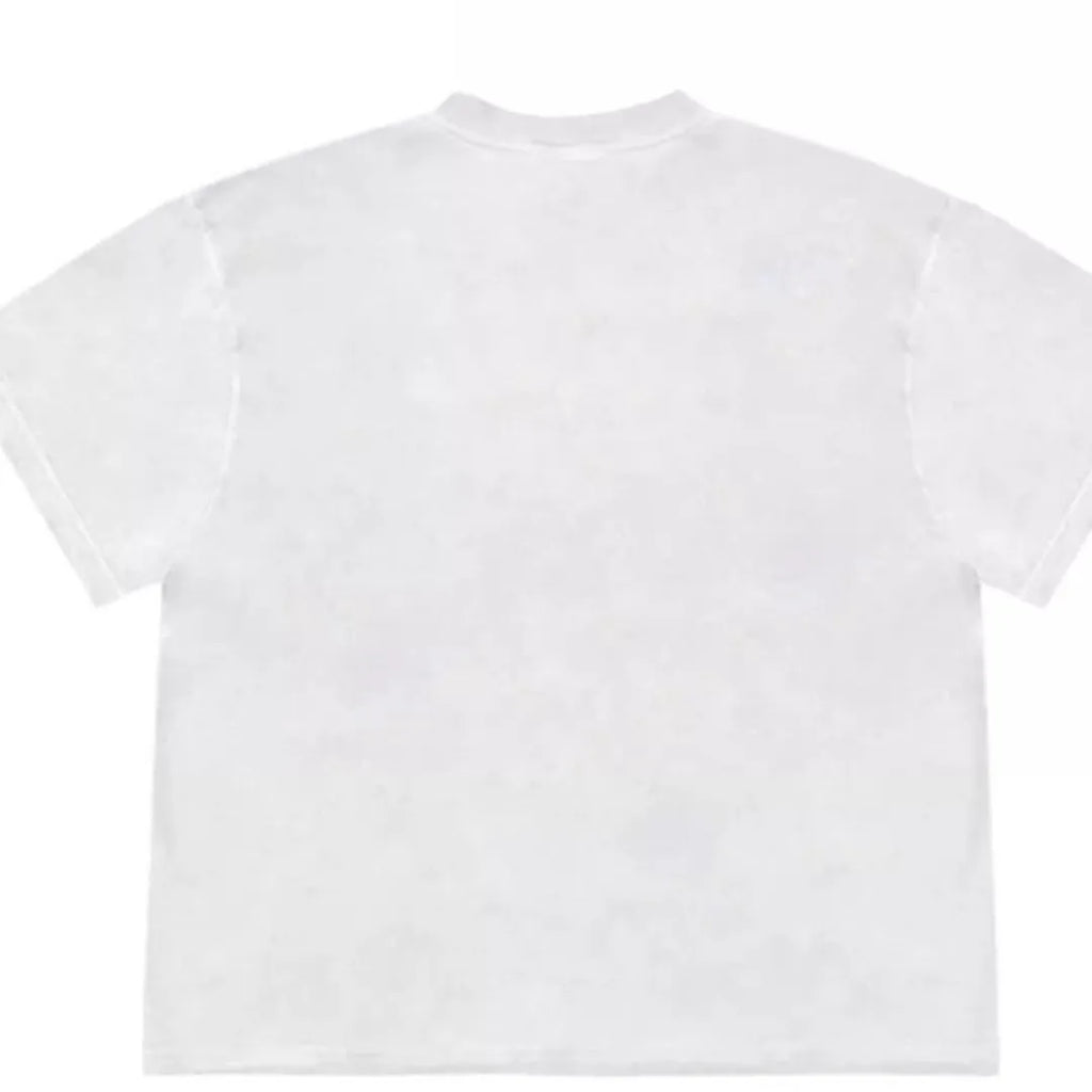 Blueberry patchwork style T-shirt with fruit print design in ice oxygen cotton material