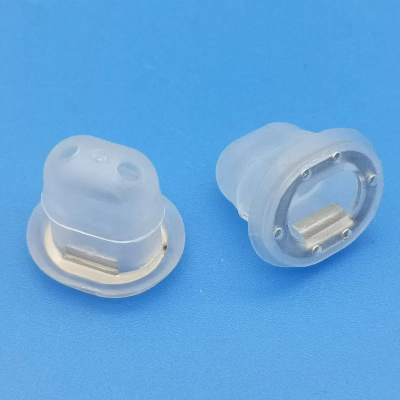 Transparent plastic car interior molding fixing clip holder for BMW dashboard peach wood trim