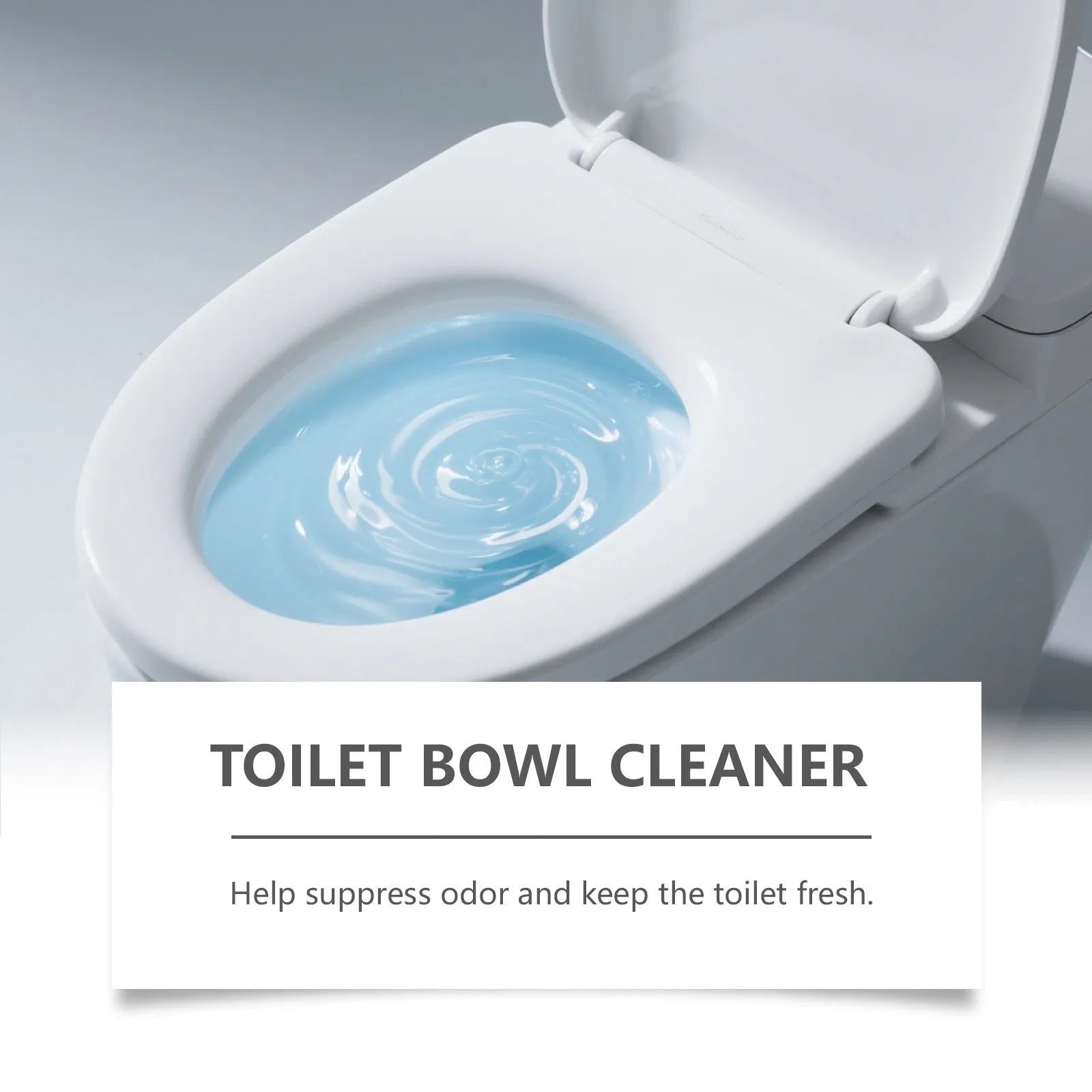 Toilet bowl cleaner powder in four white 30g sachets for removing urine stains and odours