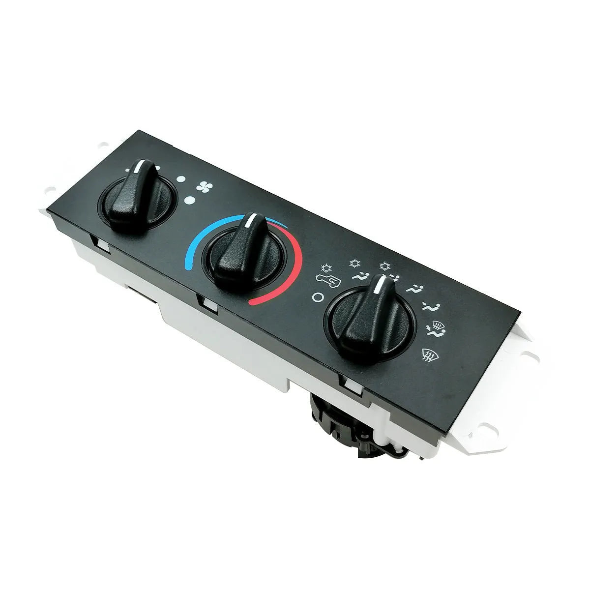 Black automotive air conditioning control switch panel for Jeep Wrangler 2005-2006 models