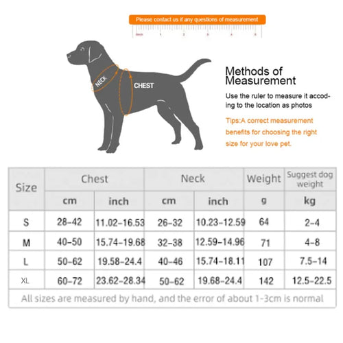 Adjustable mesh dog harness with metal back ring in blue, grey, red or yellow with matching leash