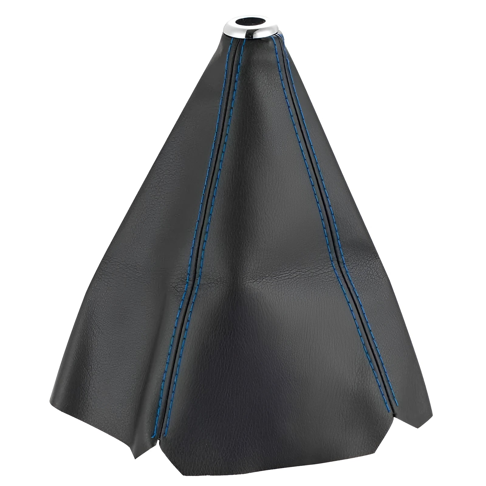 General Motors PU leather gear shifter dirt-proof cover in black, red, blue, yellow, and white colour options.
