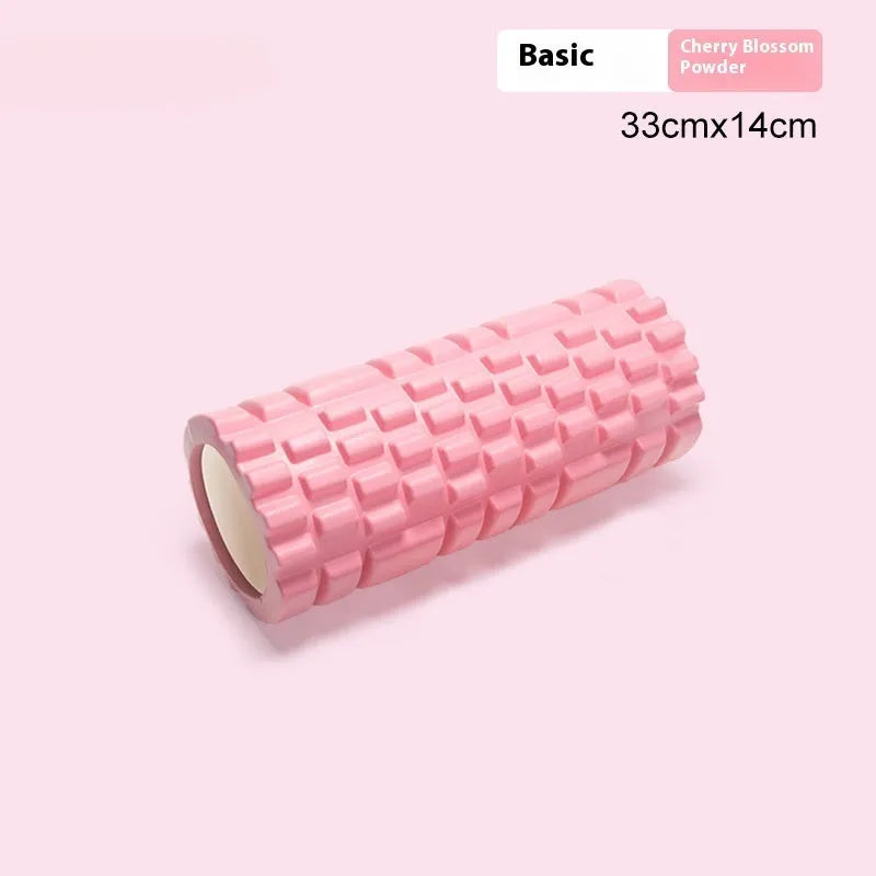 EVA foam roller for fitness recovery in multiple diameter and colour options