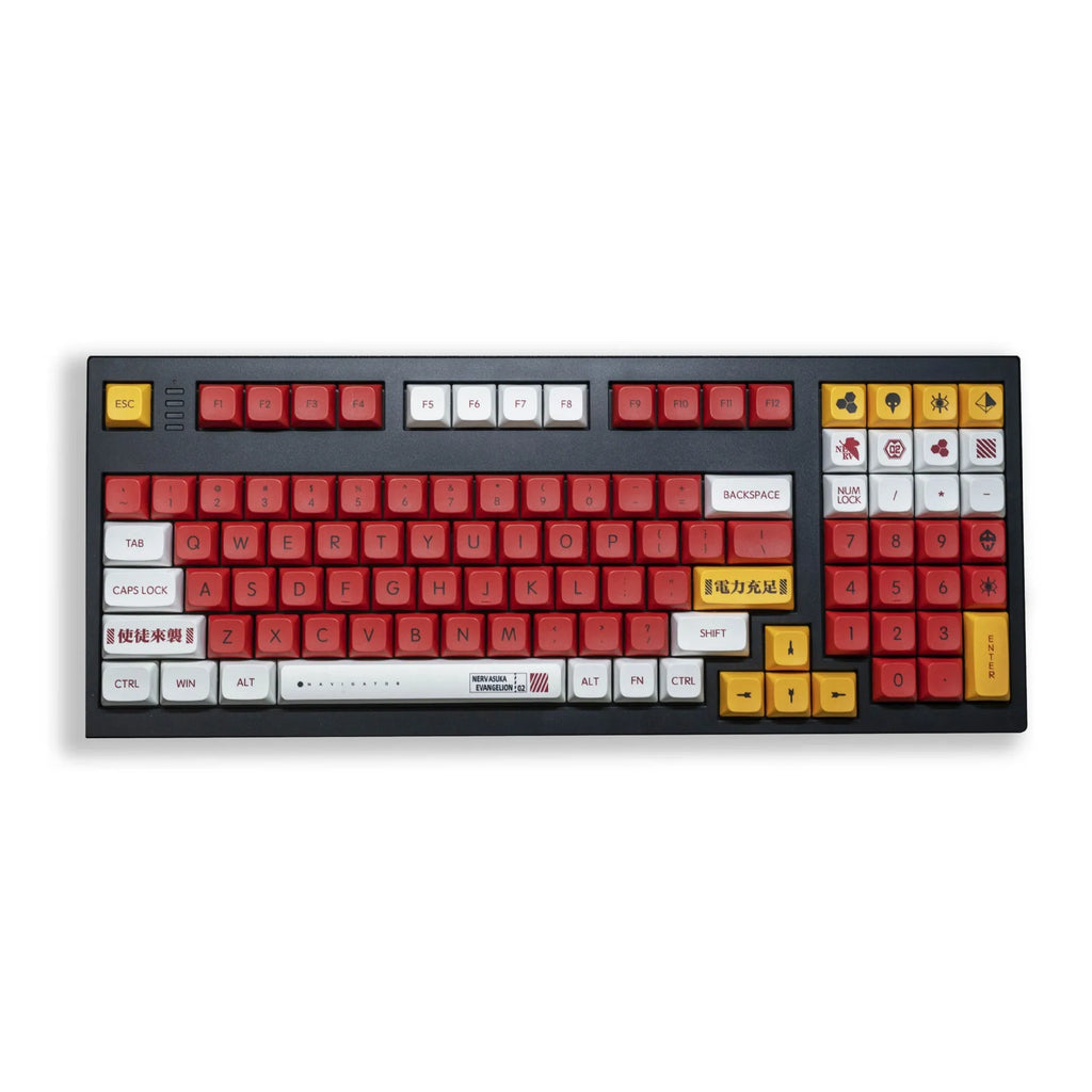 Boy and girl colour matching PBT sublimation keycap set for mechanical keyboards