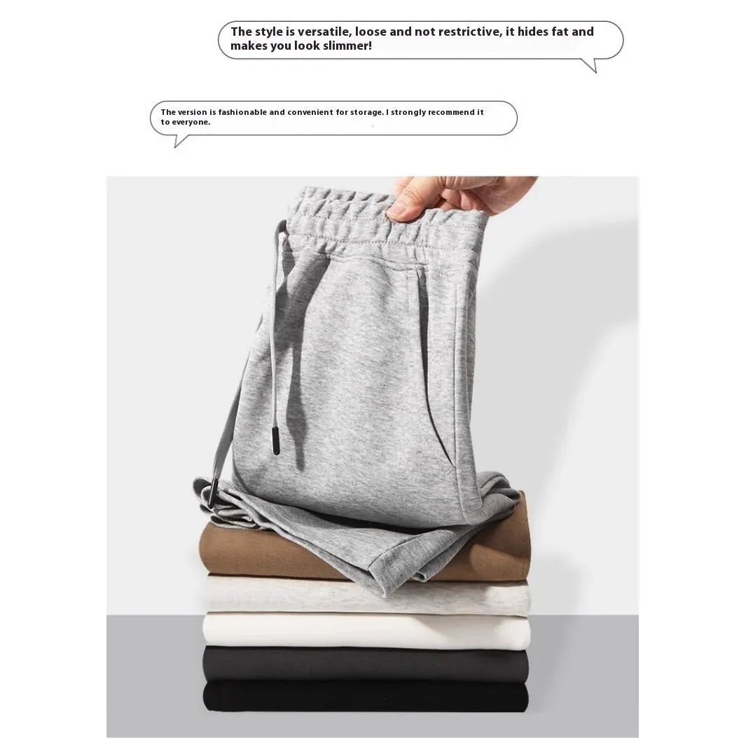 Cotton straight-leg summer shorts in light grey colour showing micro-elastic fabric texture