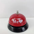 Iron game bell in various colours for classroom and restaurant use