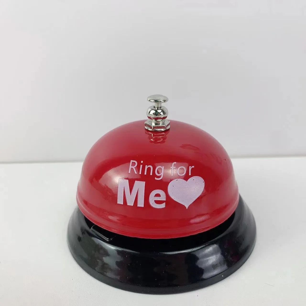 Iron game bell in various colours for classroom and restaurant use