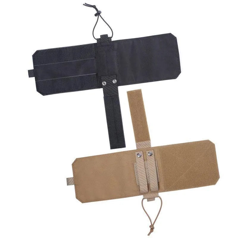 Adjustable Oxford cloth heat-holding bottle cover in black or khaki colour for outdoor sports