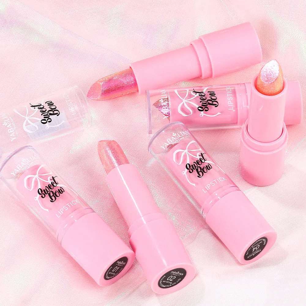 Sweetheart Bow XINGX Diamond Lipstick in decorative case with six colour shade options.