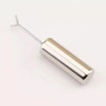 Manicure magnet set with cylindrical 9x30mm metal magnet and Y-shaped bracket for cat eye gel nail polish
