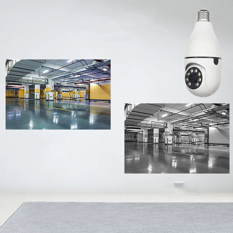 Minions-themed wireless surveillance camera with wide-angle lens for home monitoring