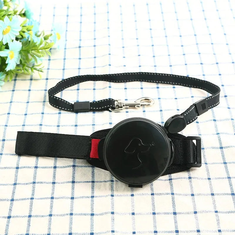 3 metre automatic retractable dog lead in six colour options with lockable brake