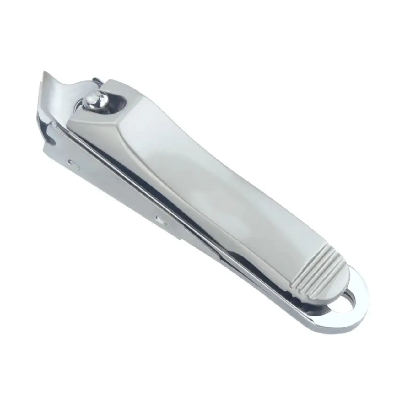 Portable fingernail maintenance kit with plastic and stainless steel tools including pliers and tongs