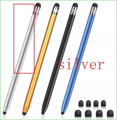 Metal touch screen pen for tablets and mobile phones in multiple colour options