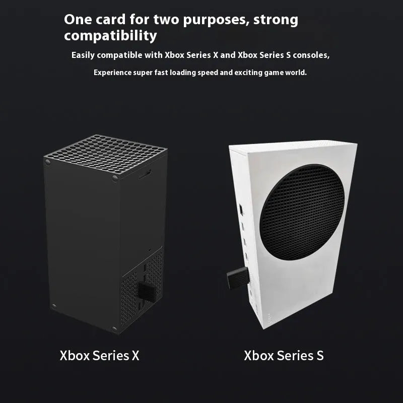 Aluminium hard disk switching box for Xbox Series S and X consoles with CFexpress to M.2 SSD interface