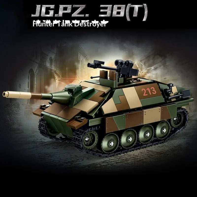 Plastic building blocks toy for military model assembly, multiple colour options