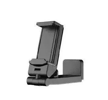 Foldable rotating phone holder in black, grey or green colours for universal mobile devices