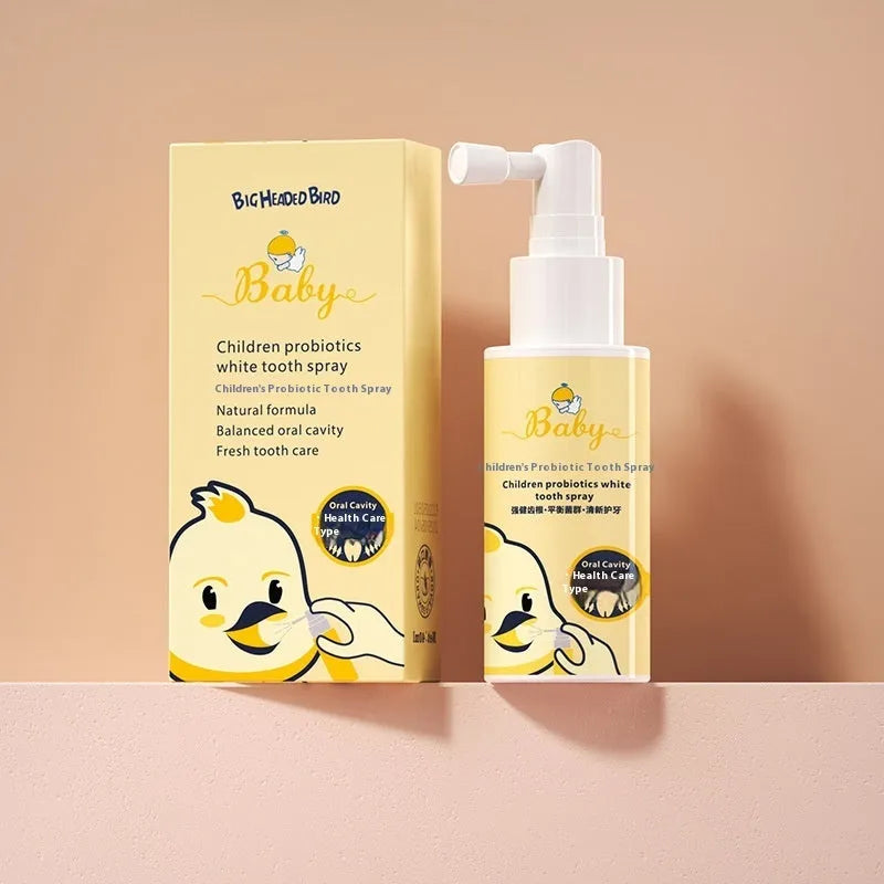 40ml children's probiotics oral spray bottle for teeth cleaning and cavity prevention