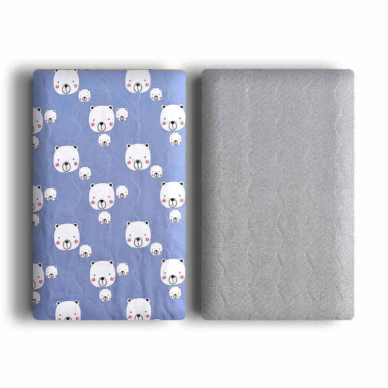 Double-sided cotton velvet pet blanket with dinosaur and cartoon bear prints in various sizes.