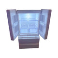 White plastic miniature candy toy model with lighting feature showing detailed candy design