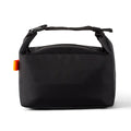 Japanese style insulated lunch bag in Army Green Oxford cloth with wide opening.