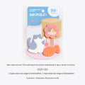 Animal shaped sticky note set with 90 pages in six colour variations