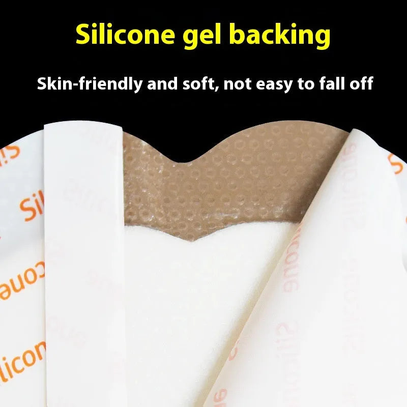 Large skin tone silicone foam bedsore sticker for pressure sore prevention