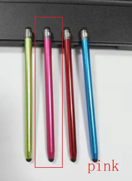 Metal touch screen pen for tablets and mobile phones in multiple colour options