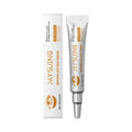 A 10g tube of retinol anti-aging eye cream with hyaluronic acid and collagen.