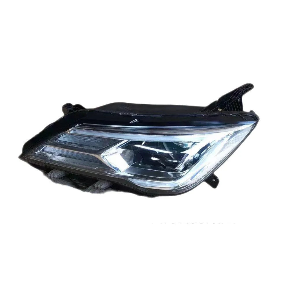 Left and right car headlight pair with 9-line LED design for 2018-2021 vehicle models