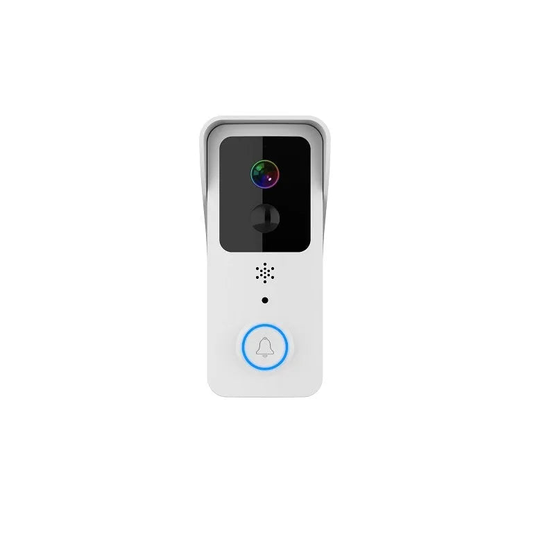 Smart waterproof HD visual doorbell with 18650 battery and app connectivity