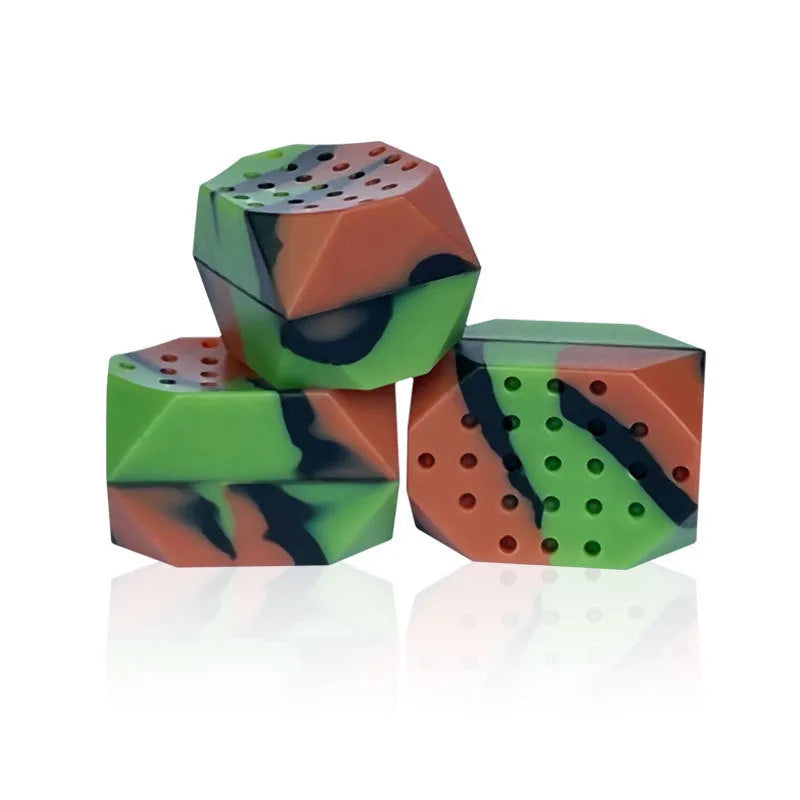 Camouflage silicone facial muscle fitness balls for masseter exercise and jaw tightening training